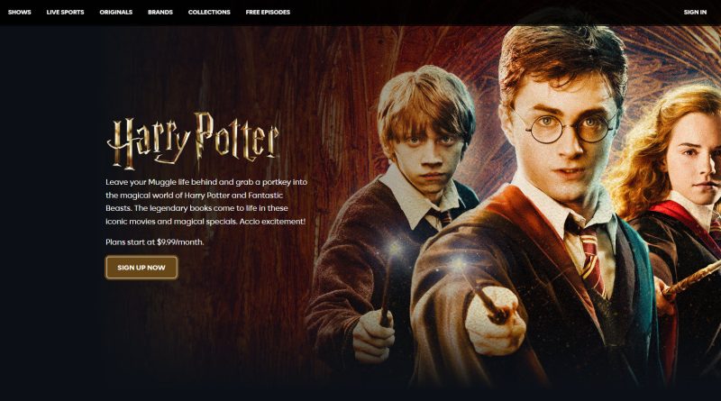 harry potter hbo max